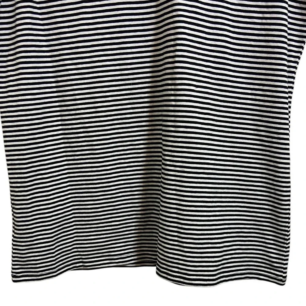 Talbots NEW Striped Tank Top Scoop Neck Nautical Minimalist Coastal Size M NEW - Picture 10 of 10